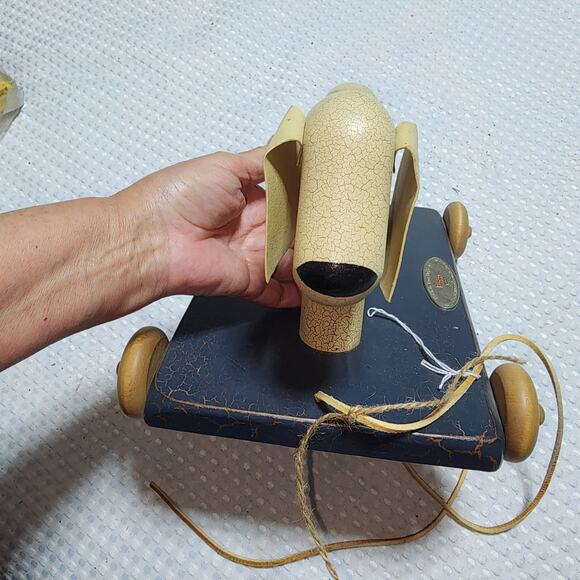 GERALD HENN WORKSHOPS 1997 LTD VINTAGE RANGER THE DOG PULL TOY - Picture 3 of 7